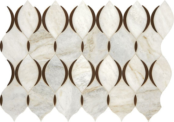 Marazzi Predella 11" X 7" Modern Lantern, Straight Edge Lumen White Blend