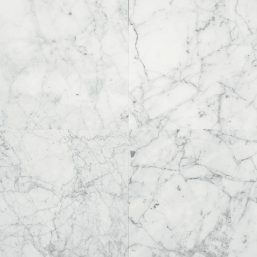 Daltile Marble 12" X 12" Polished Carrara Gioia