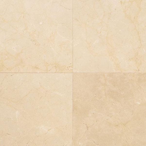 Daltile Marble 12" X 12" Polished Crema Marfil El