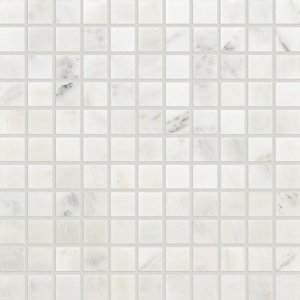 Daltile Marble 1" X 1" Honed First Snow Eleg