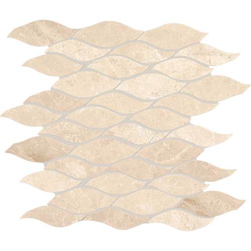 Daltile Marble 12" x 12" Wave Meili Sand