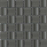Emser Modan 12"x12" Mosaic 1.85"X1.85" Matte Black
