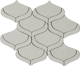 Emser Mythos 11"x12" Arabesque Mosaic 2.8"X3.1" Gray
