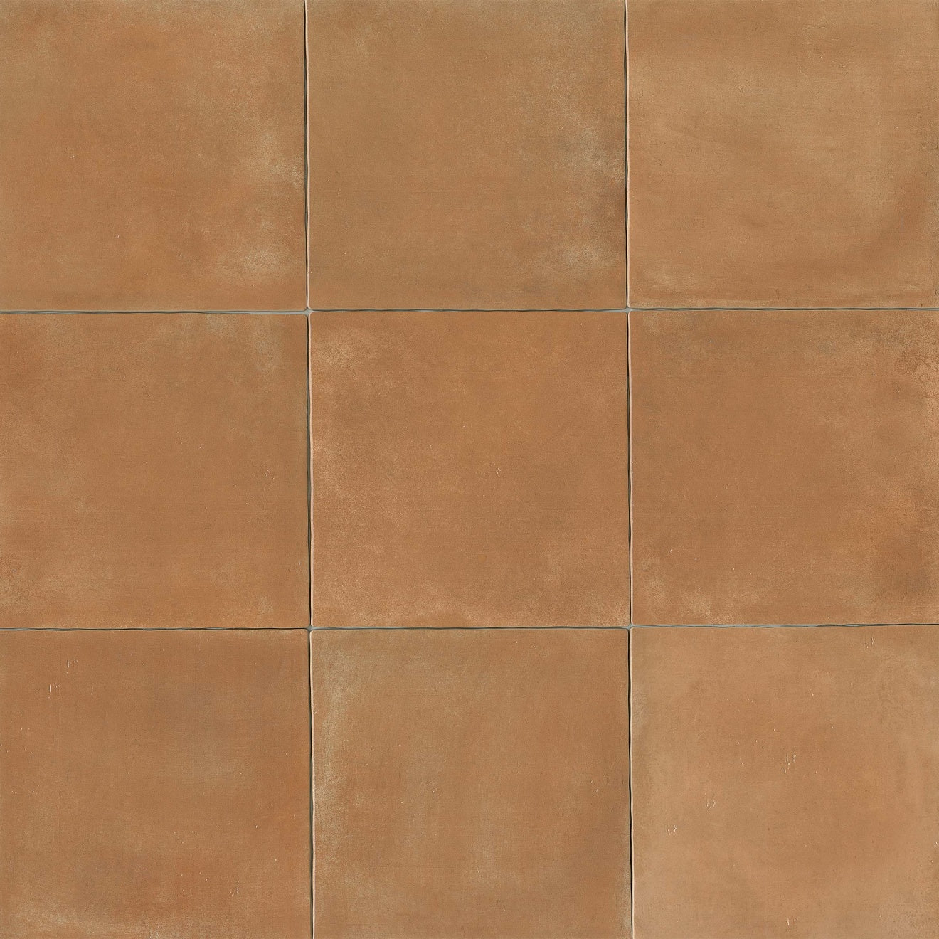 Bedrosians Cotto Nature 14" x 14" Gloss  Siena
