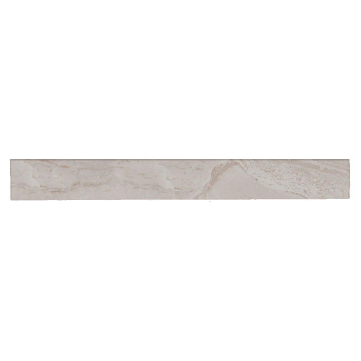 MS International Onyx 3" x 18" Bullnose Matte Grigio