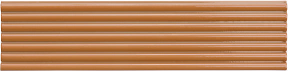 Emser Piccolo 4" X 15" Glossy  Papaya 