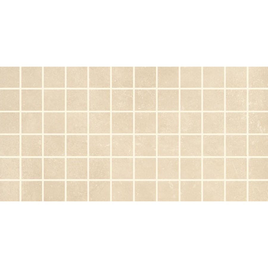 Daltile Portfolio 2" x 2" Straight Joint Mosaic 12" x 24" Cream