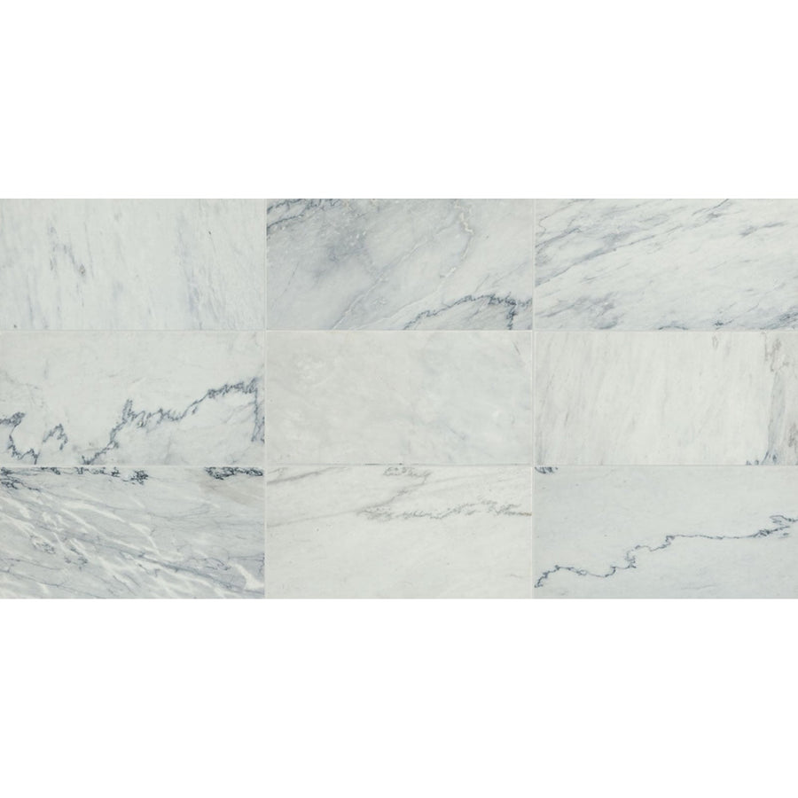 Daltile  Raine 12" X 24" Honed Stratus White