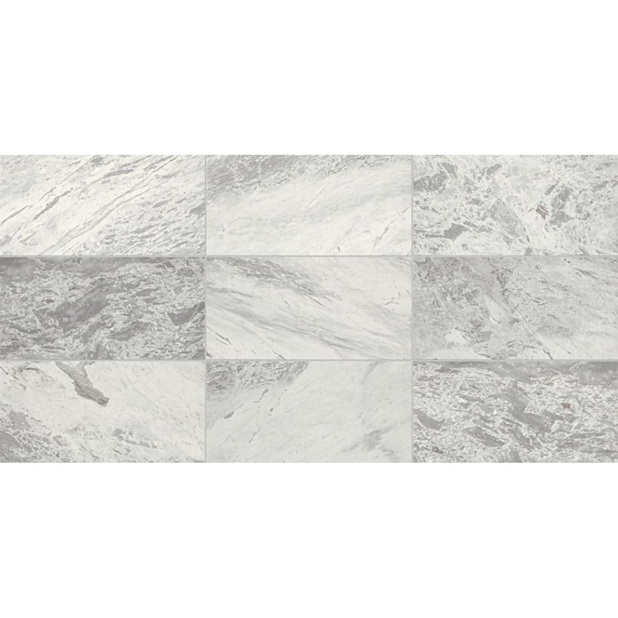 Daltile  Raine 12" X 24" Polished Stratus White