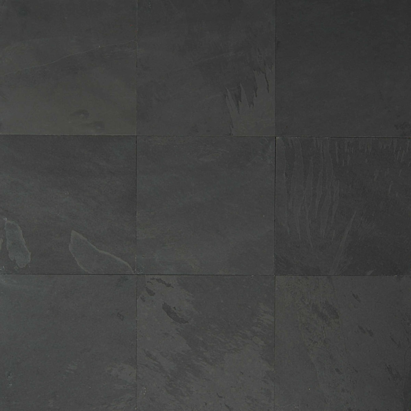Bedrosians Slate 12" X 12" Gauged Black Pearl