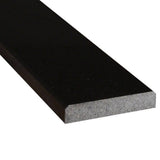 MS International Marble 4" x 36" Double Beleved Threshold Premium Black