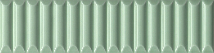 Emser Triveni 2" X 8" Glossy  Jet Forest