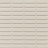 Emser Catch 11" X 12" Stack Mosaic 1" X 3" Glossy Fawn 