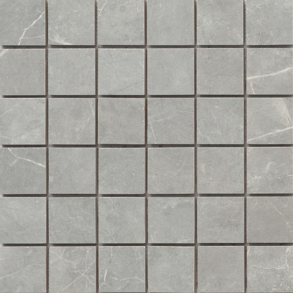 Emser Sterlina II 12" X 12" Mosaic 2" Hexagon Matte  Gray 