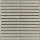 Emser Souvenir 12"x12" Stacked Mosaic "1x6" Polished Fargo