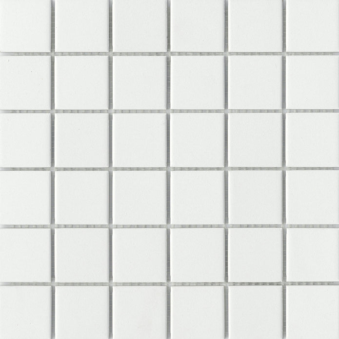 Emser Source 12"x12" Mosaic 2"x2" Pure White