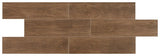 Daltile Willow Bend 6" x 24" Matte Dark Brown