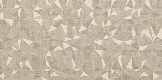 Daltile Fabric Art 12" x 24" Modern Kaleidoscope Natural Prism