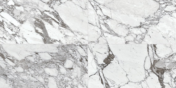Daltile Marble Attache Lavish 12" x 24" Polished Pearl Arabesque