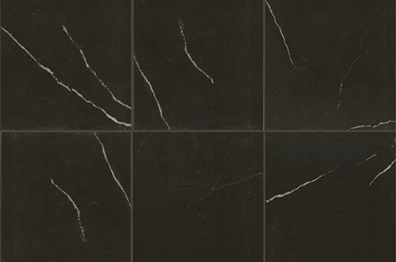 Marazzi Classentino Marble 24" X 24" Matte Centurio Black