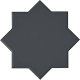 Emser Eclissi 5" x 5" Star Matte Jet