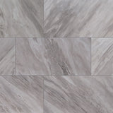 MS International Eden 12" x 24" Matte Bardiglio