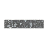 Emser Fragmento 3" x 12" Large Bullnose Matte Black