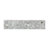 Emser Fragmento 3" x 12" Large Bullnose Matte Silvr