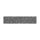 Emser Fragmento 3" x 12" Small Bullnose Matte Black