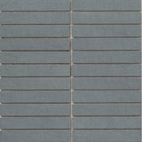 Emser Genesis 1" x 6" Stacked Mosaic 12" x 12" Matte  Ocean