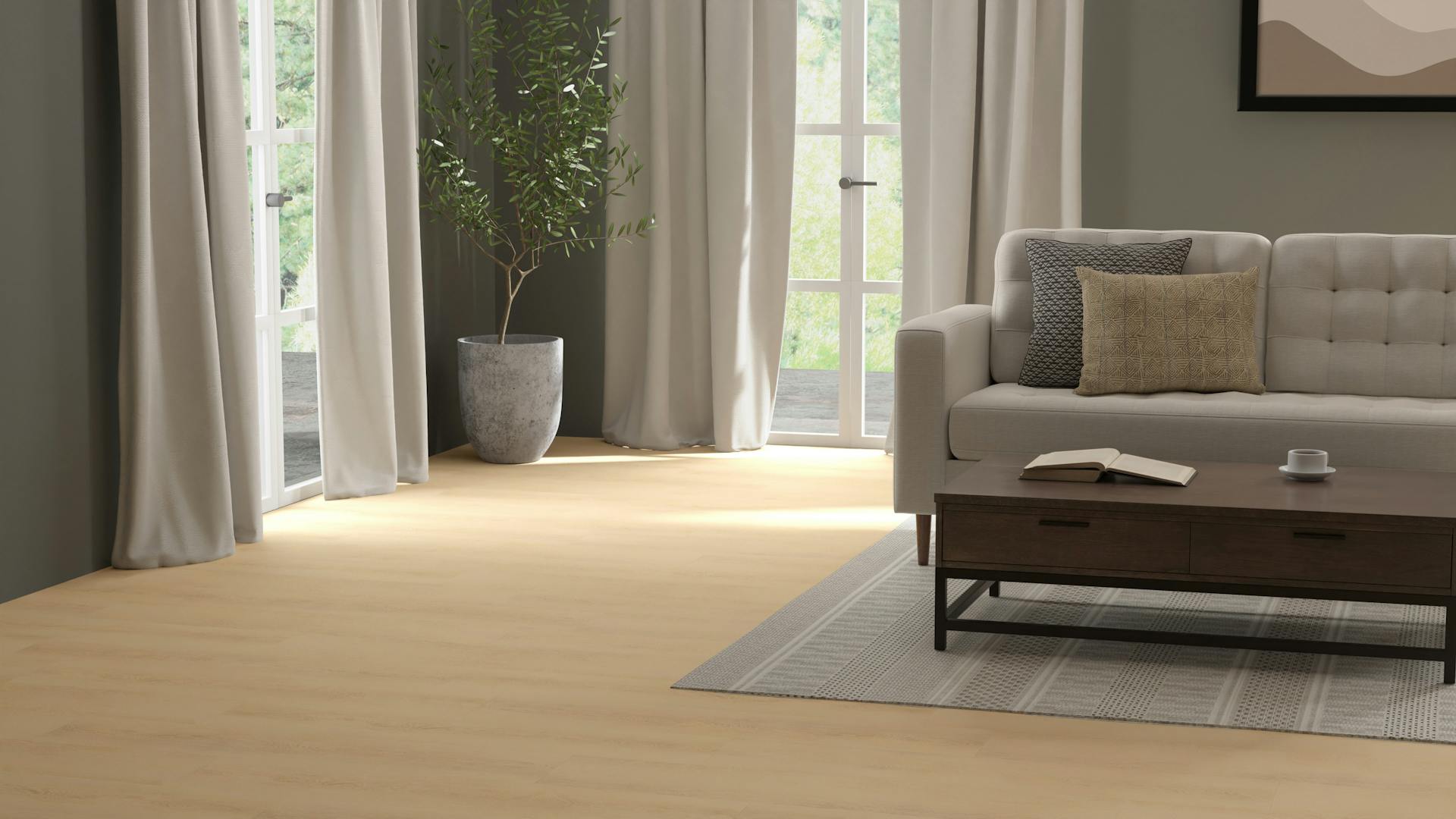 Cali Floors Windansea High Tide 8.75"x72"  Sunset Swell