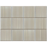 Emser Kanji 4" x 4" Mosaic 12" x 16" Glossy  Erimo