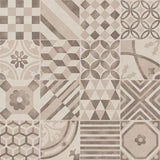 Marazzi Block 6" X 6" Deco Wht/Grg/Mocha