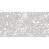 Emser Mixt 2.0 12" x 24" Pebble Matte Silver