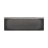 Emser Ombre 4" x 12" Bullnose Glossy Graphite