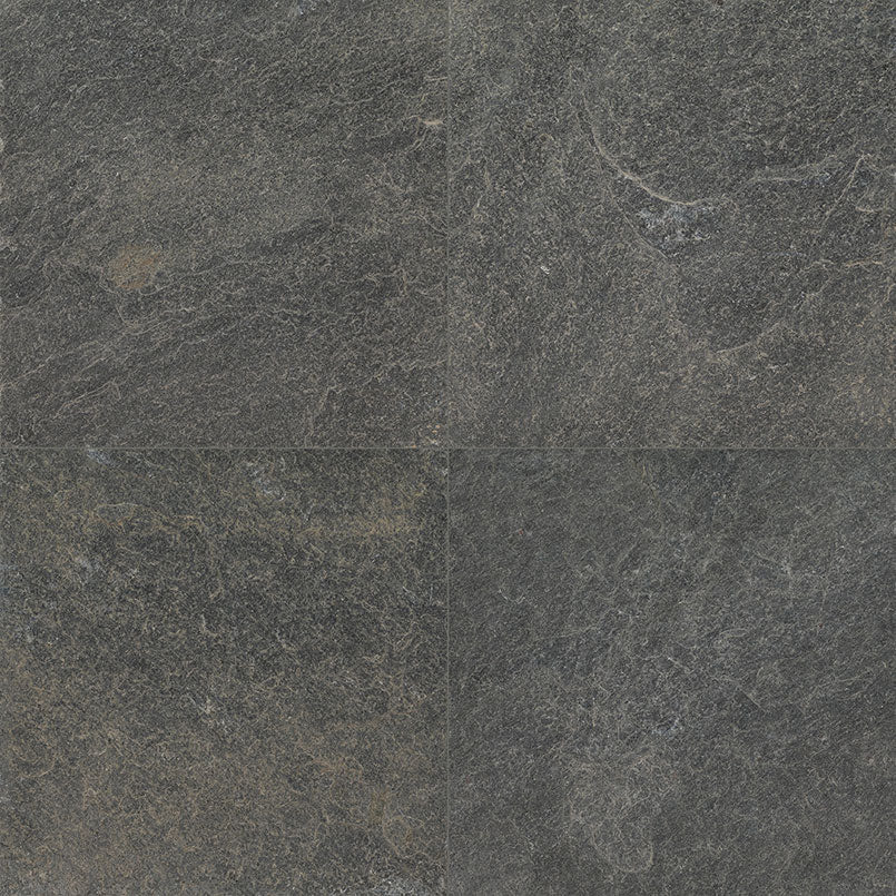 MS International Slate And Quartzite 12" x 24" Honed Ostrich Grey