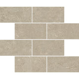 Emser Perenne 3" x 6" Offset Mosaic 12" x 12" Matte Slim Cooki