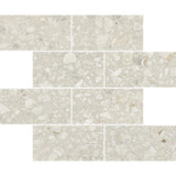 Emser Perenne 3" x 6" Offset Mosaic 12" x 12" Matte Slim Flour