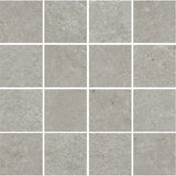 Emser Perenne 3" x 3" Mosaic 12" x 12" Matte  Slim Gray