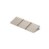Emser Radiant 3" x 8" Triangle Matte Gray