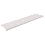Emser Radiant 13" x 27" Indoor R11 Stair Tread Plain Pearl 