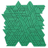 Emser Revify 10" x 11" Edge Mosaic Matte Forest 