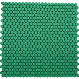 Emser Revify 0.4" x 0.5" Mosaic 11" x 11" Matte Forest 
