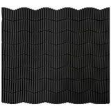 Emser Revify 0.1" x 1.3" Keys Mosaic 10" x 12" Matte  Nero 