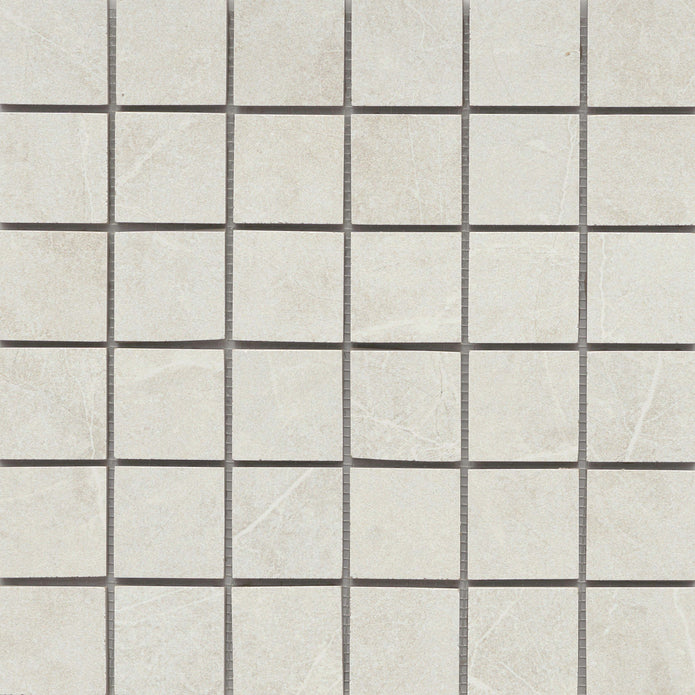 Emser Sterlina II 12"x12" Mosaic 2"x2" Matte Silver