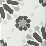 Emser Riddler 6" x 6" Gem Matte Noir 