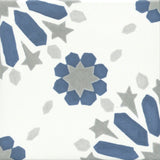 Emser Riddler 6" x 6" Gem Matte Sky 