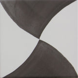 Emser Riddler 6" x 6" Tie Matte Noir 
