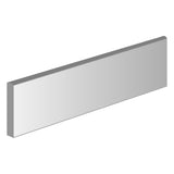 Emser Brook II 3" x 12" Wall Bullnose  Silver