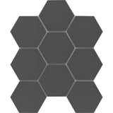 Emser Source 3" x 3" Mosaic 10" x 12" Black 